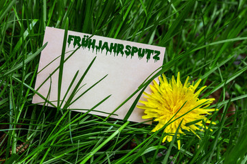 Frühjahrsputz