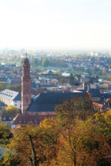 Panorama of Heidelberg, Germany