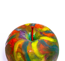 Bunter Apfel