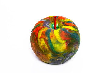 Bunter Apfel