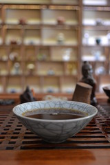 Indian and Chinese tea