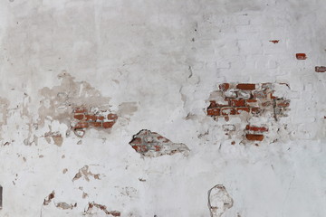 Wall plaster. Texture