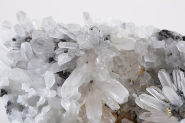 pyrite quartz stone rock mineral specimen geology gem