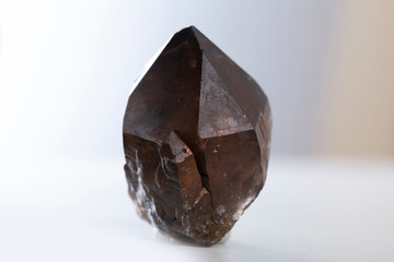 smoky quartz stone rock mineral specimen geology gem