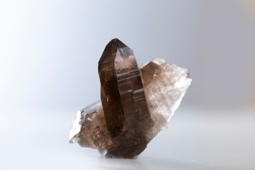 smoky quartz stone rock mineral specimen geology gem