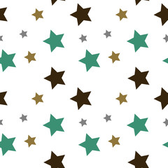 Star seamless pattern.Design template for wallpaper,fabric,wrapping,textile
