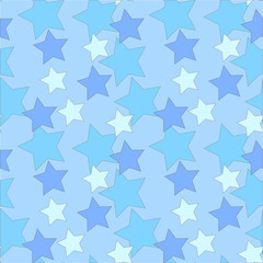 Star seamless pattern.Design template for wallpaper,fabric,wrapping,textile