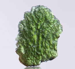 moldavite mineral specimen