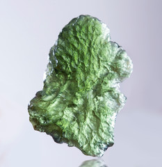 moldavite mineral specimen