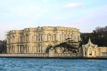Fototapeta na wymiar Beylerbeyi Palace ,Bosphorus Asia coast of Istanbul 