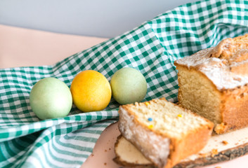 eggs, Easter, Easter eggs,   Easter cake, towel,