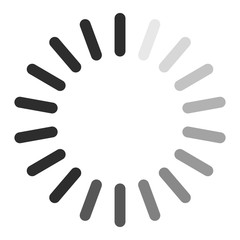 Obraz premium Loading icon. Circle preloader for website. Vector illustration.
