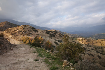view of mountains