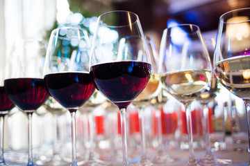 wine catering for guests