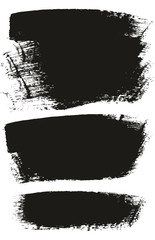 Obraz premium Paint Brush Medium Background Mix High Detail Abstract Vector Background Set 137