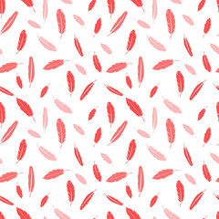 feathers seamless pattern.