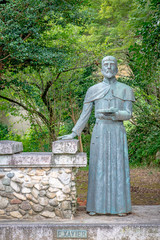 山口サビエル記念聖堂 フランシスコ・ザビエル像