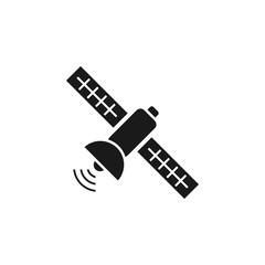 Satellite icon design template vector isolated