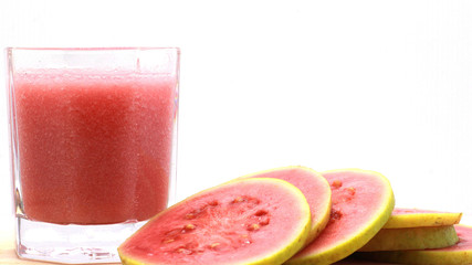 fresh guava juice photoshoot