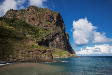 Coast of Madeira, cliffs
