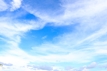 blue sky and clounds background