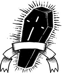 Black coffin mystery