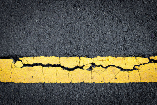  Asphalt Crack Background.