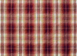 checkered fabric close up for texture or background