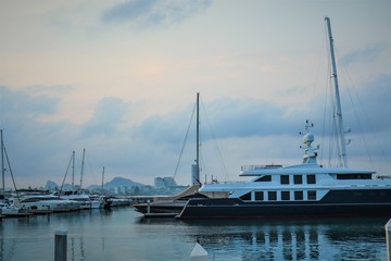 Fototapeta premium yachts in the marina