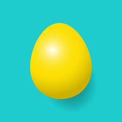 Yellow Easter Egg