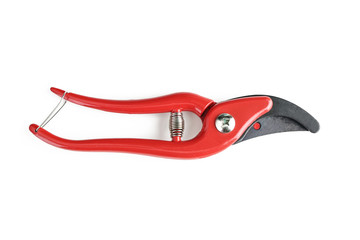 Obraz premium Pruner on white background