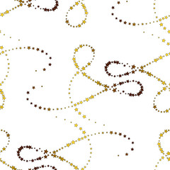 Vector set with vintage golden frames Victorian style element. Rococo decoration. Arabic motifs. Ornamental illustration for invitation, greeting card.