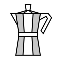 Coffee maker. Vector illustration