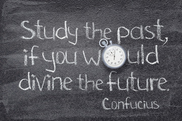 study the past Confucius