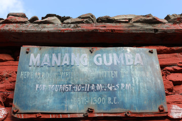 Obraz premium Manang Gumba