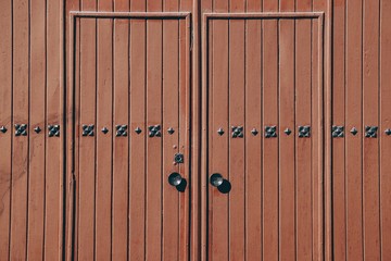 Fototapeta premium door in the street