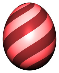 3D Bild - Ei bemalt - Osterfest