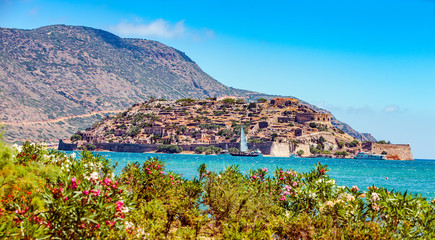 Island of Spinalonga, Crete, Greece