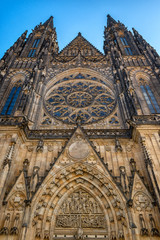 Fototapeta premium Prague czech republic capitol St Vitus cathedral