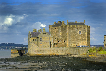Blackness Castle, Scotland, built in the fifteenth century and used variouly as a prison, fortress...