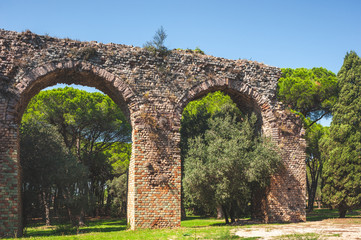 Roman aqueduct in Frejus