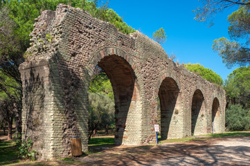 Roman aqueduct in Frejus