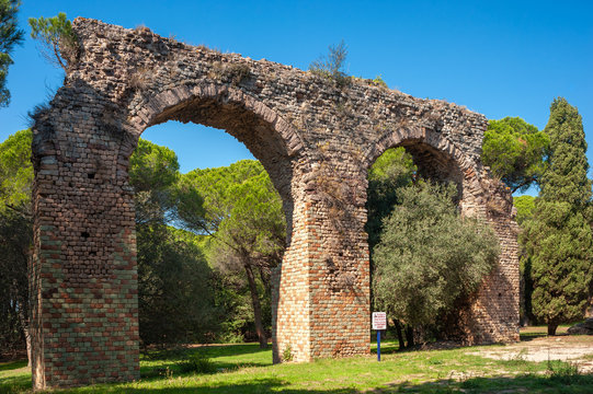Roman aqueduct in Frejus