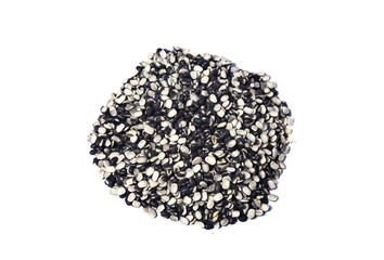 Split Black Lentil Also Know as Black Gram, Black Urad Dal, Vigna Mungo, Urad Bean, Urad Dal,...