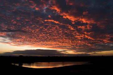 Sunset in the West