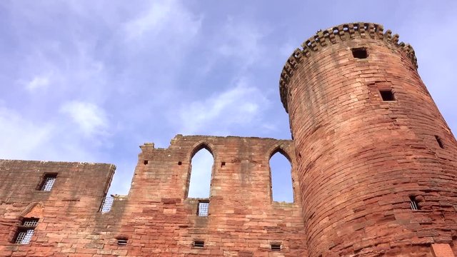 Bothwell Castle near Uddingston in Scotland.