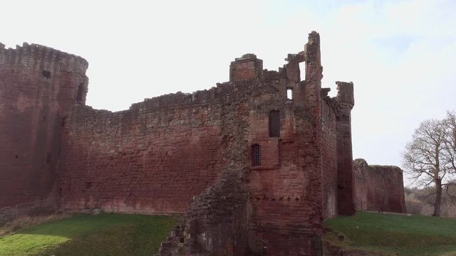 Bothwell Castle near Uddingston in Scotland.