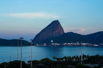 Sugar Loaf at Dusk