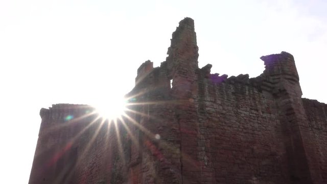 Bothwell Castle near Uddingston in Scotland.