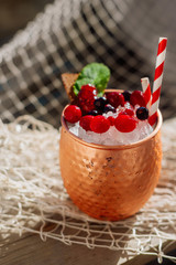 berry ice cocktail